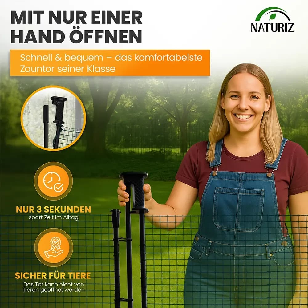 NATURIZ – Innovative Weidezäune & Zubehör